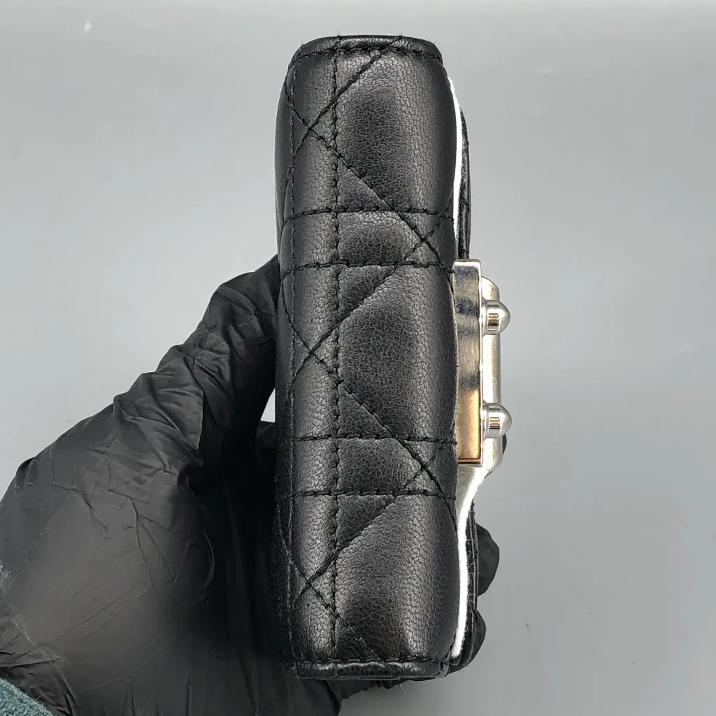 Christian Dior Black Cannage Wallet
