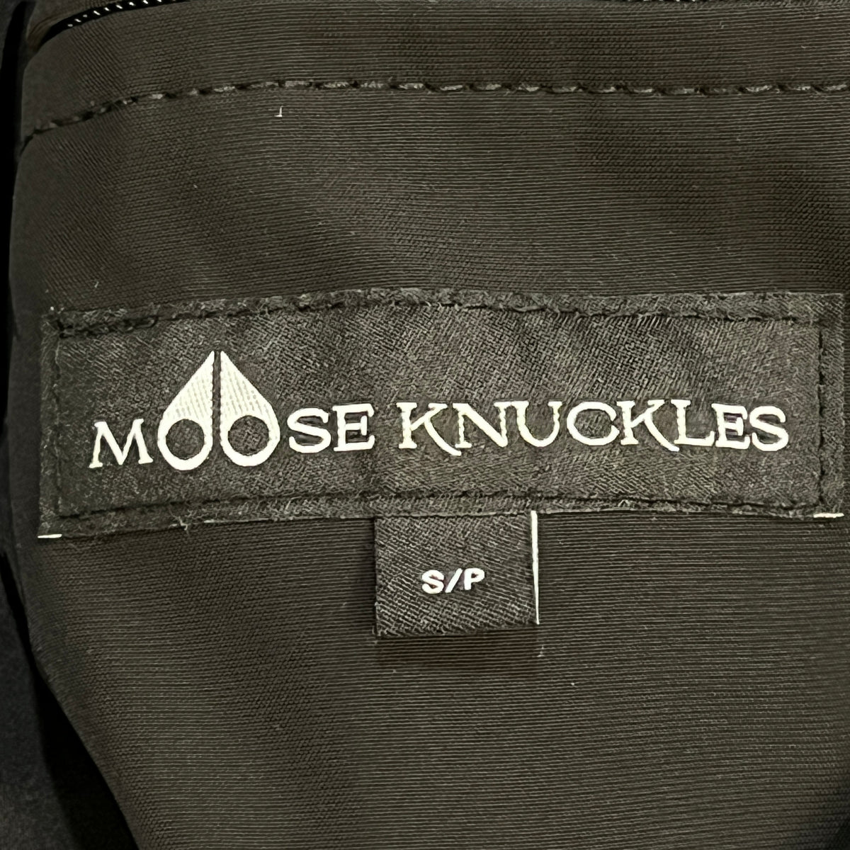 Moose Knuckle Black Parka  Size  S