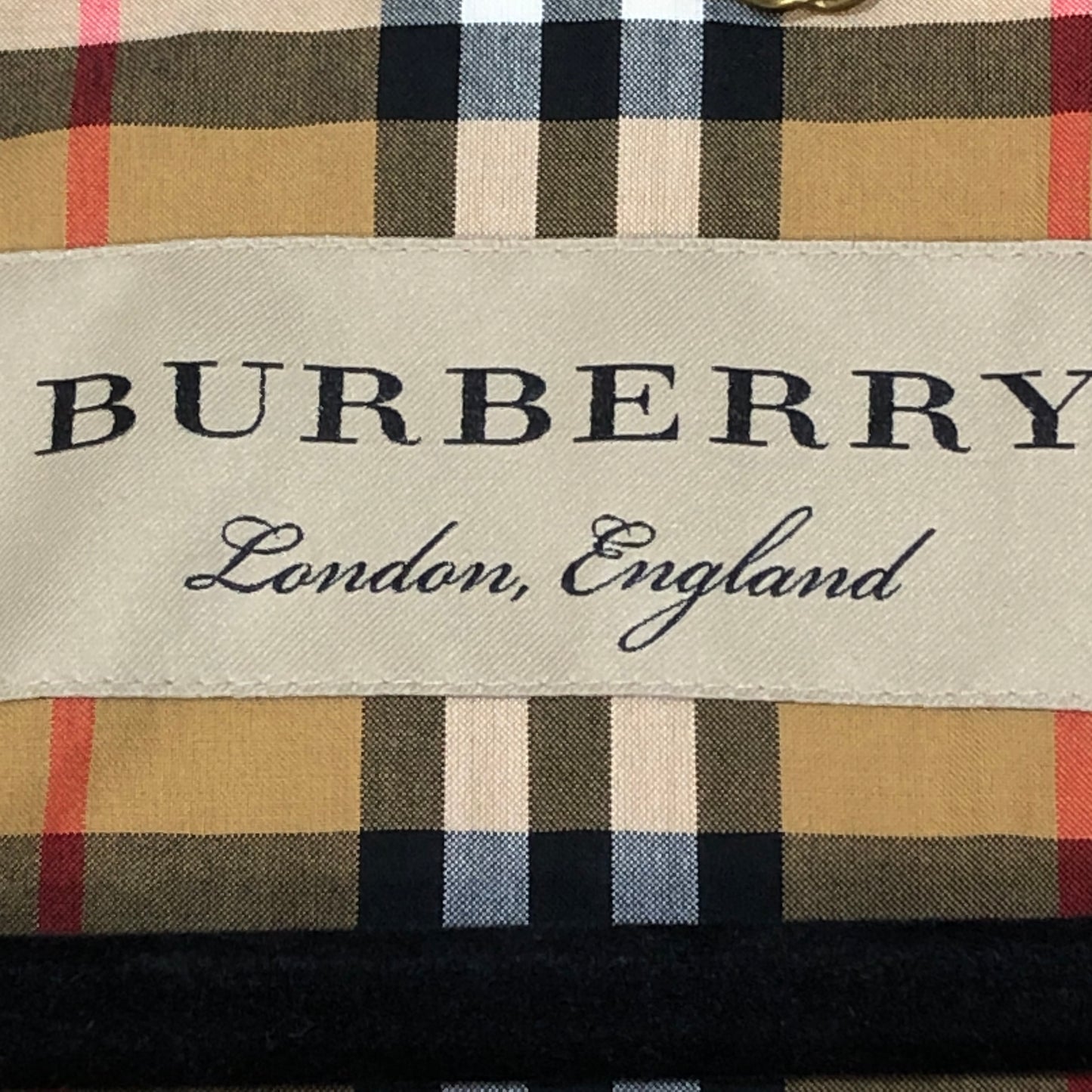 Burberry Camel Double Breasted Long Trench Coat US6