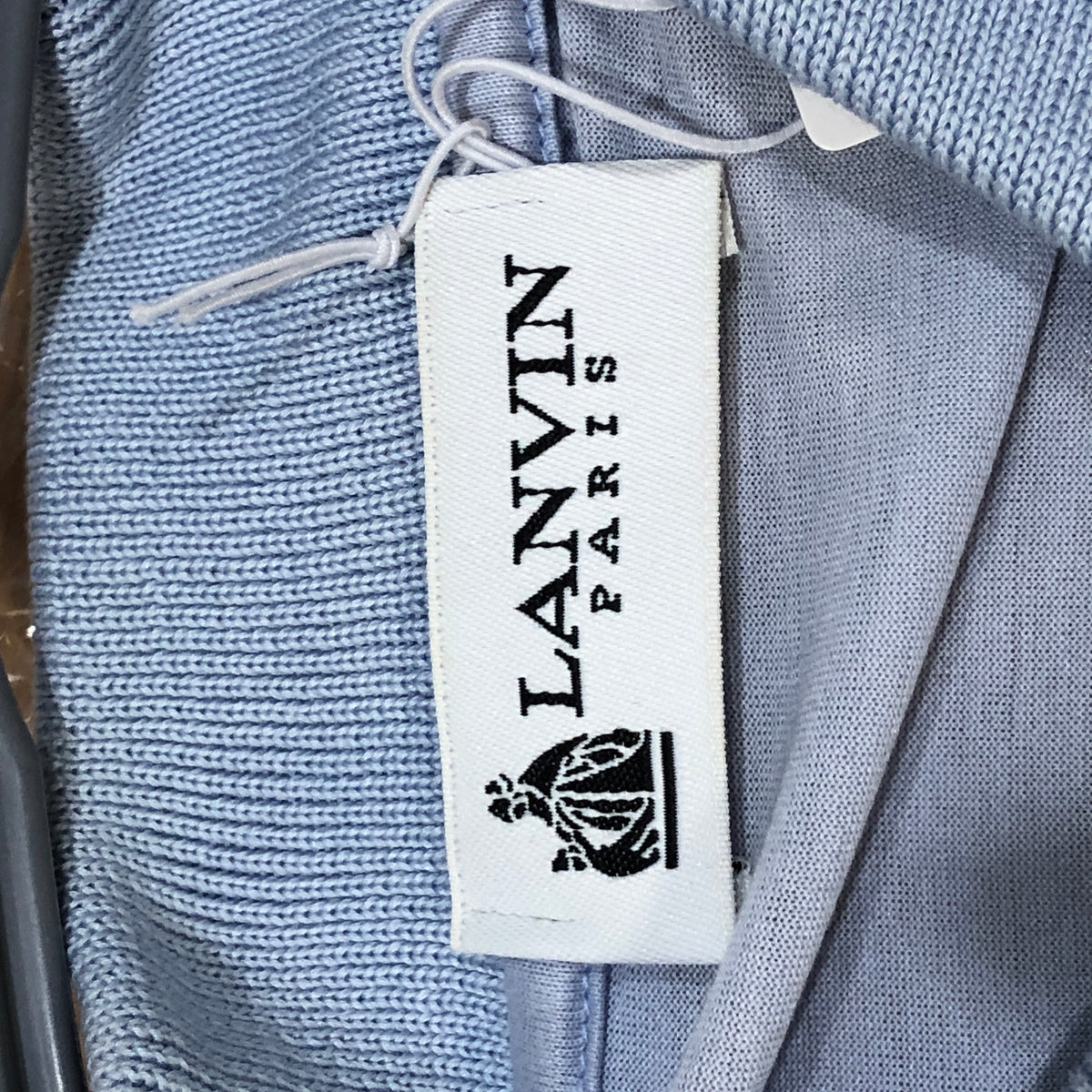 Lanvin Dusty Blue Long Sleeve Shirt Size XL