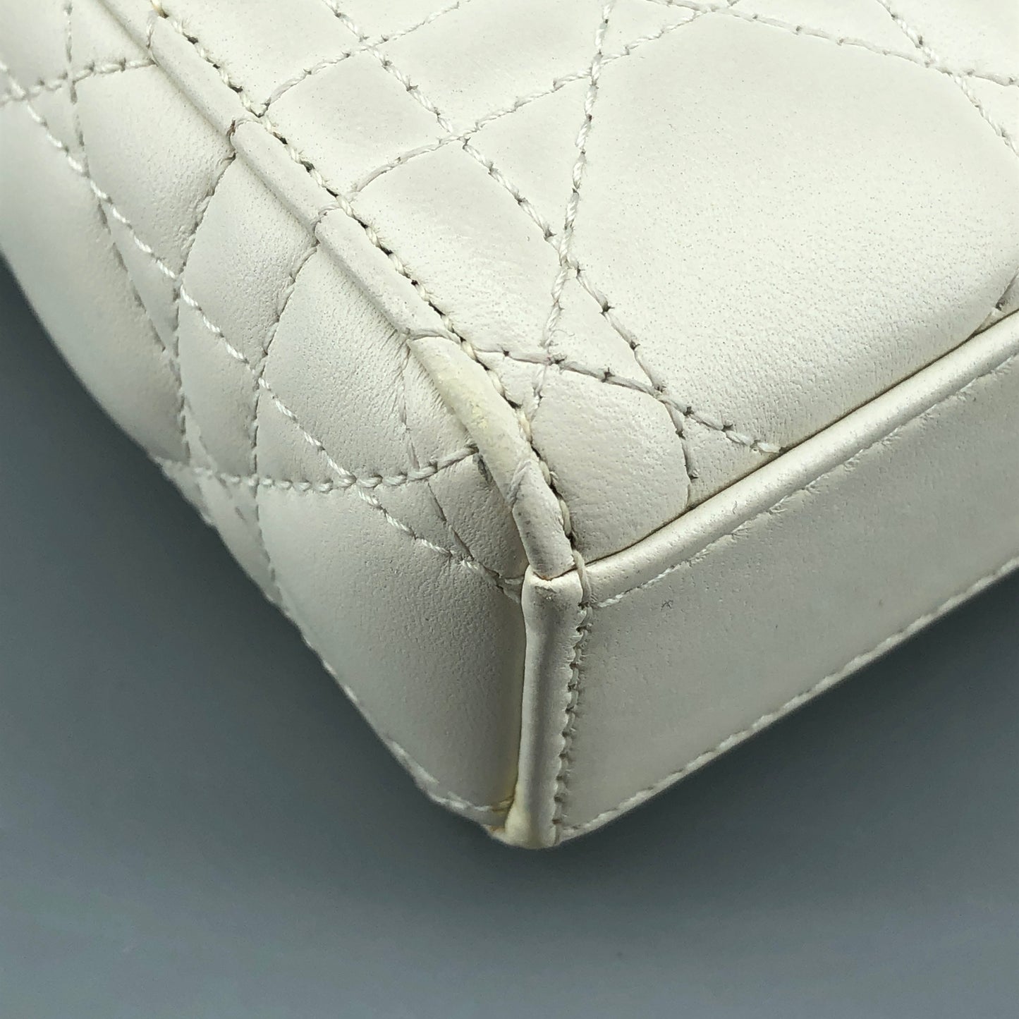 Christian Dior Lady D-Joy Small Crossbody Bag Cream