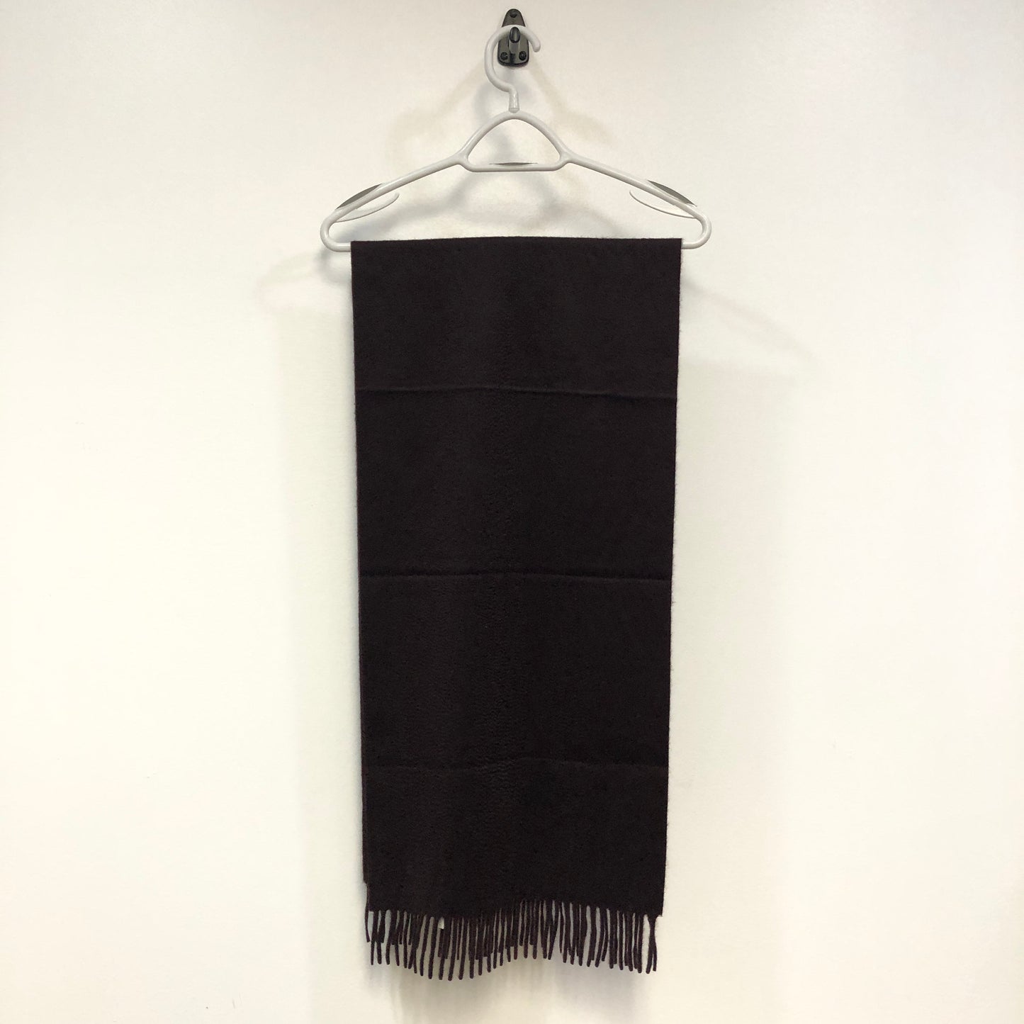 Louis Vuitton Plum Brown Cashmere Scarf