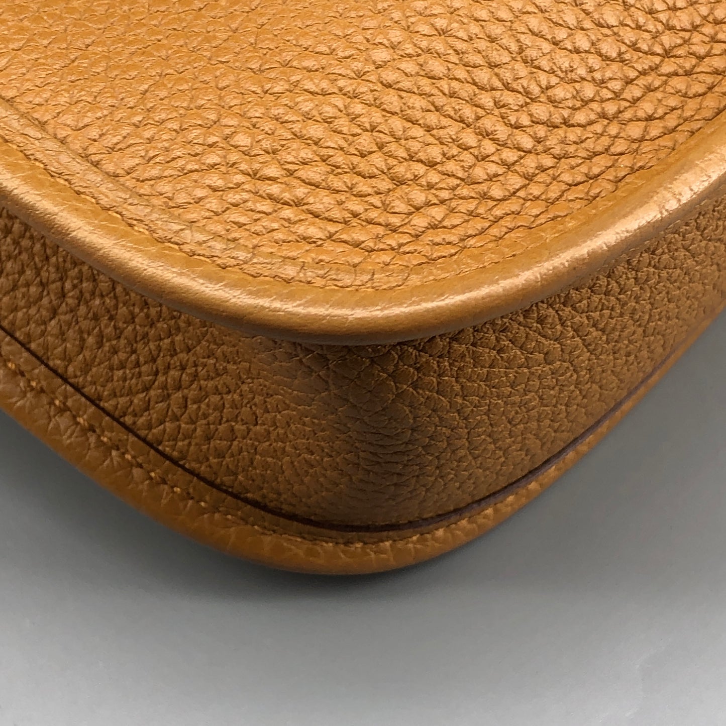 Hermes 2021 Mini Evelyne TPM Crossbody Bag Gold