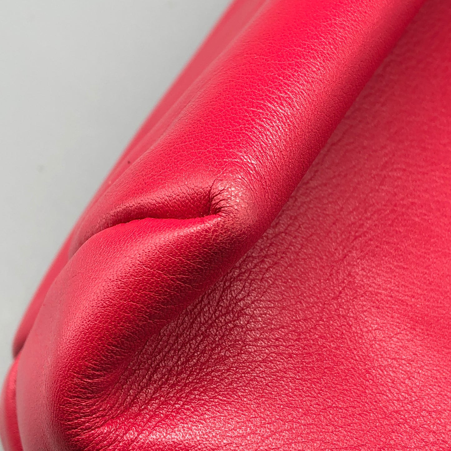 Celine Leather Shoulder Bag Red/Pink