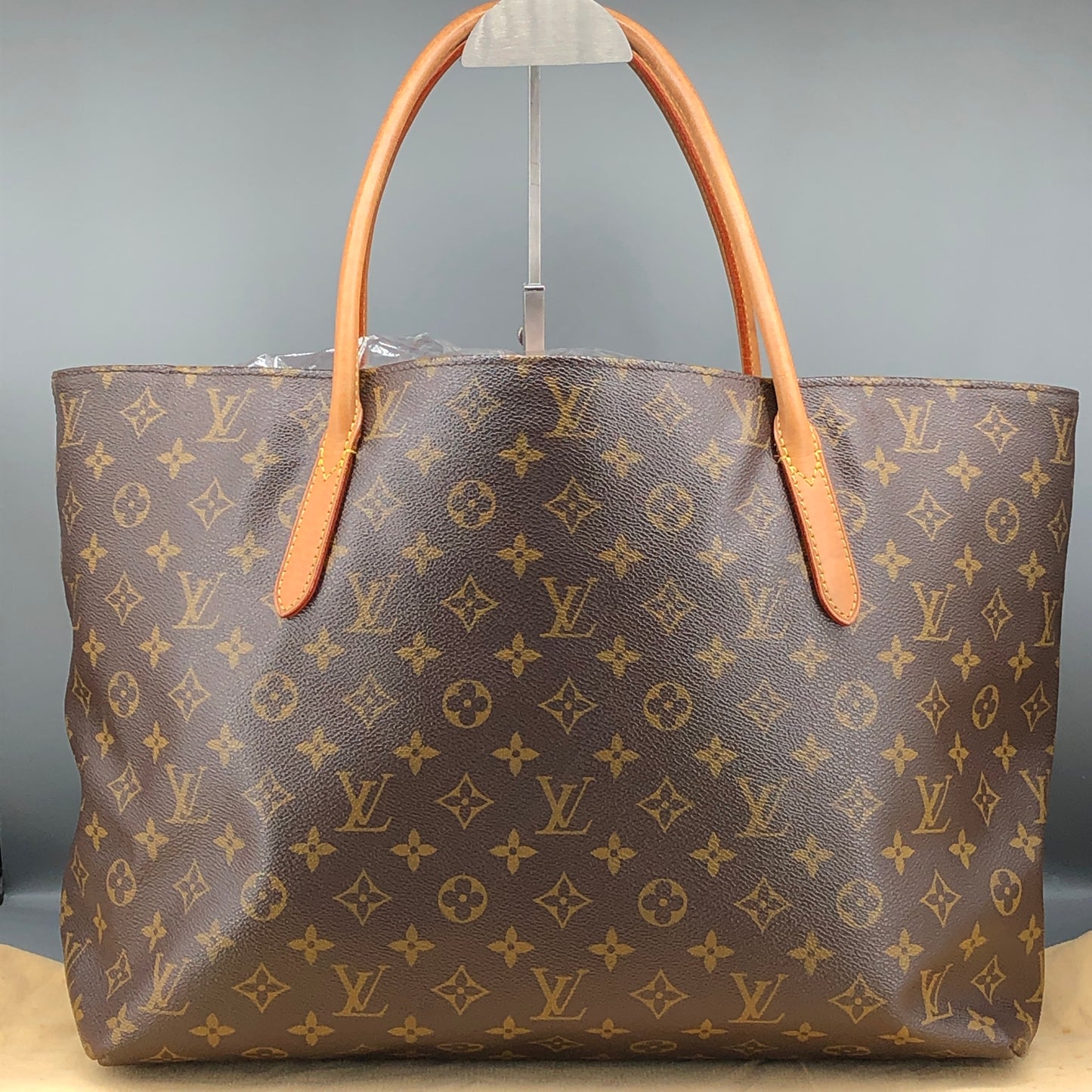 Louis Vuitton Monogram Canvas Tote Bag Brown
