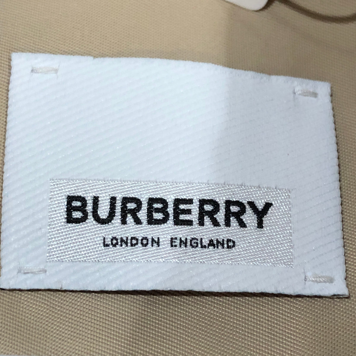 Burberry Light Khaki Hooded Jacket Size 8