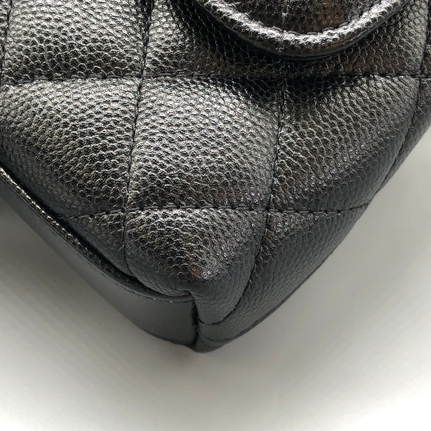 Chanel Black Quilted Mini Top Handle Bag