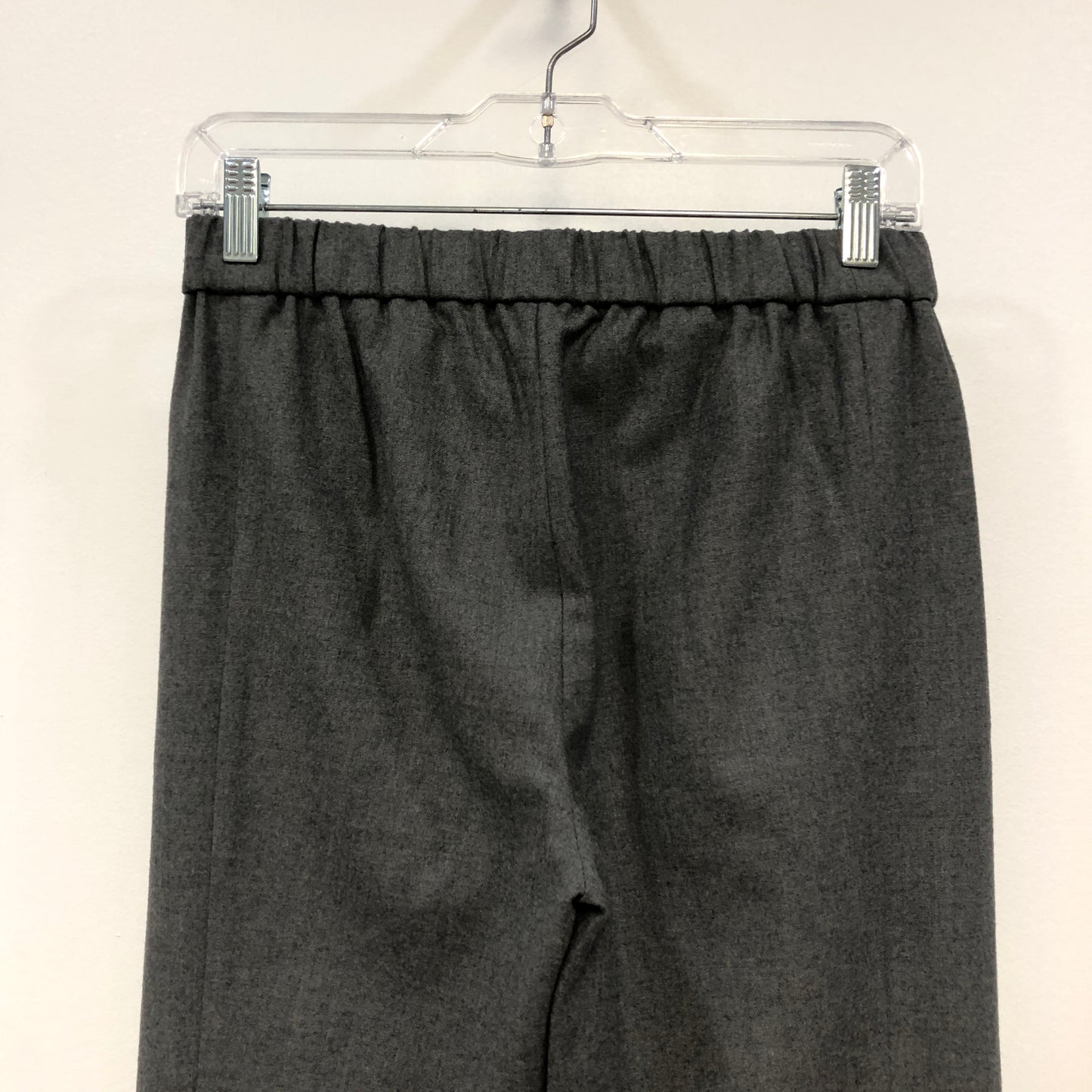 Theory Grey Elastic Waist Tapered Ankle Pants Size P/TP
