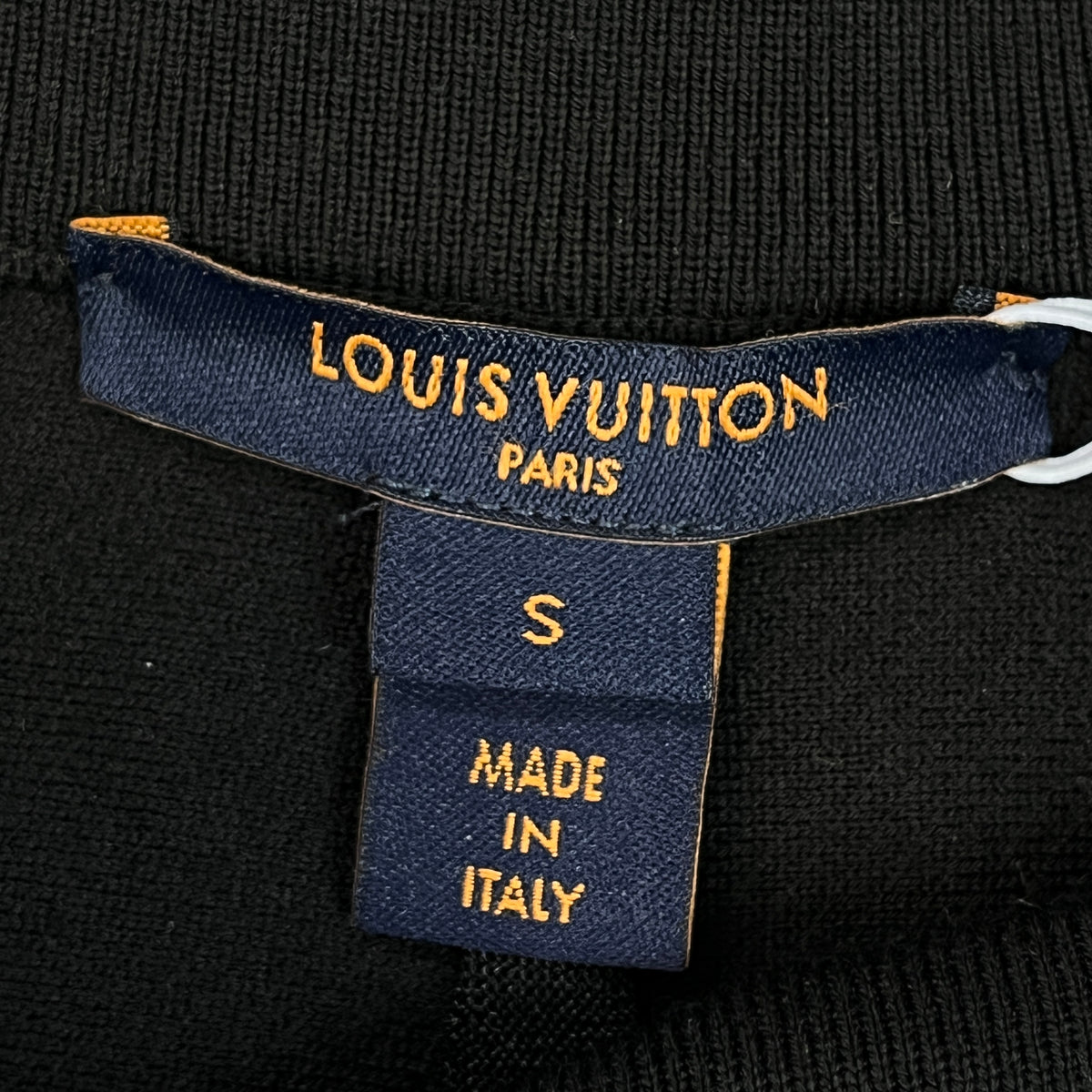 Louis Vuitton Black Crinkled Pleated Mini Skirt Size S