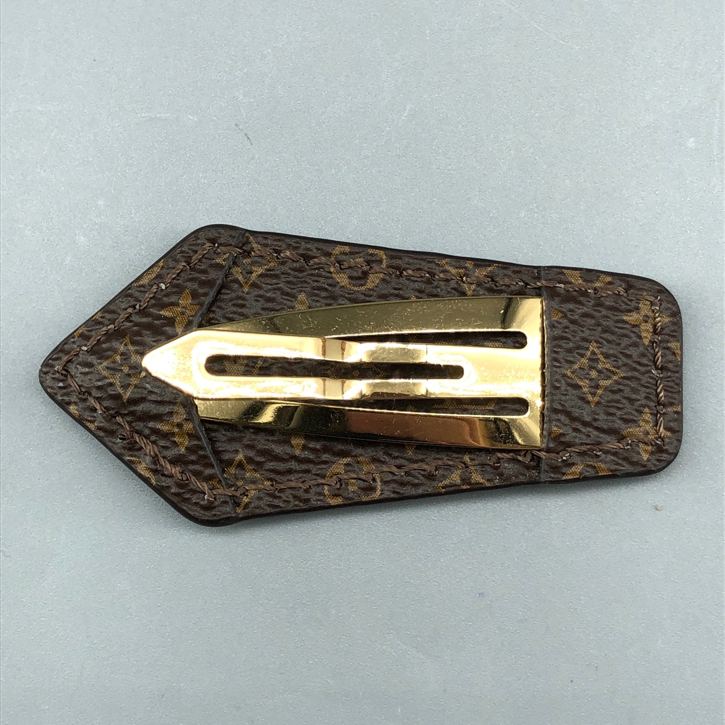 Louis Vuitton Monogram Snap Hair Clip