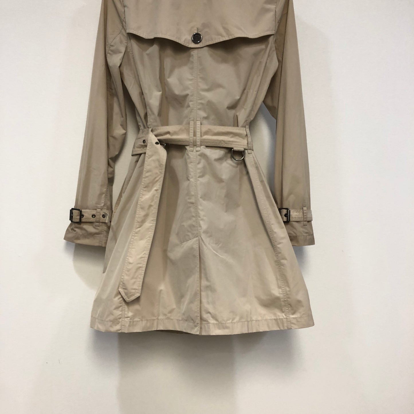 Burberry Brit Beige Double Breasted Trench Coat Size US 2