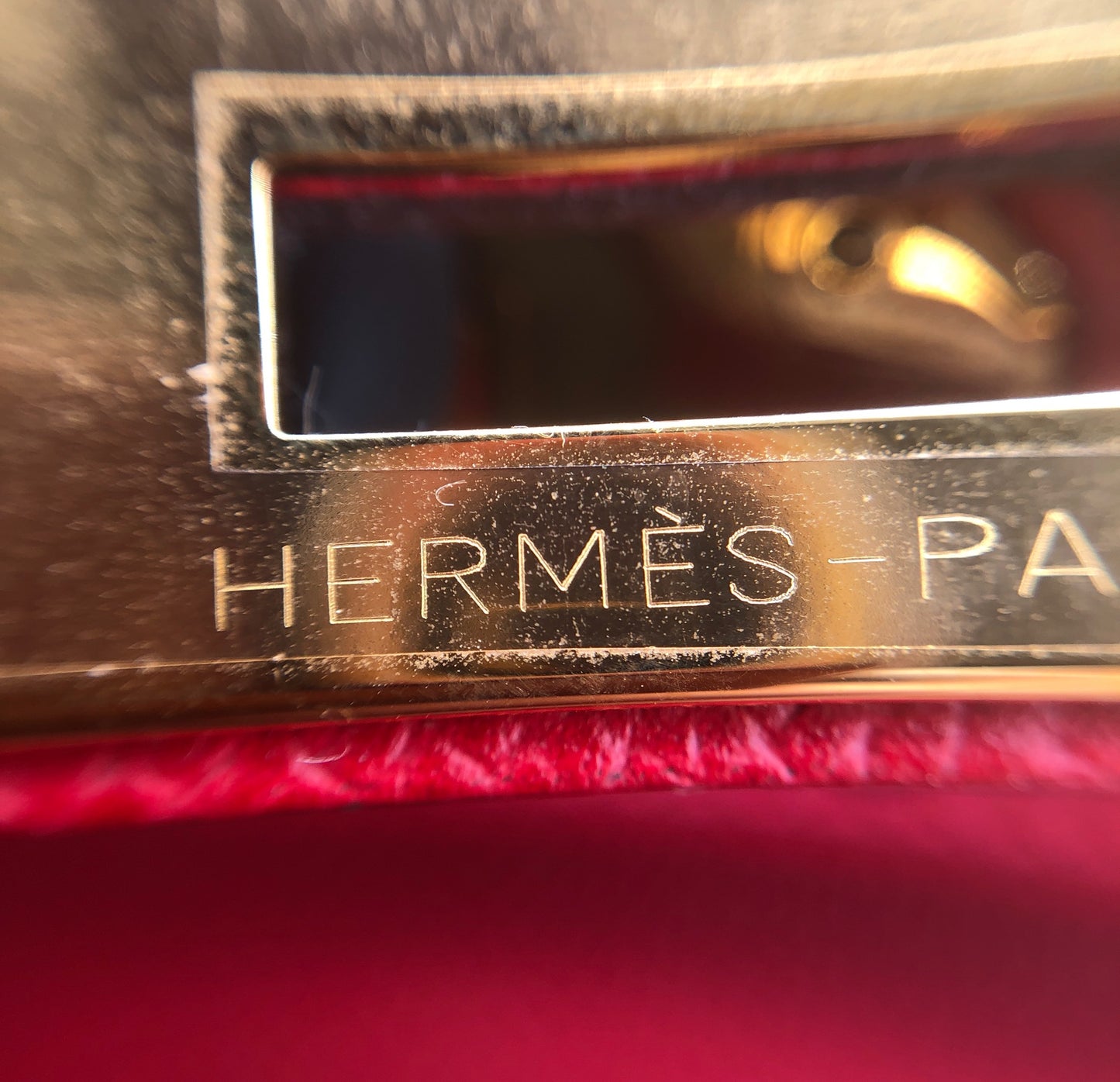 Hermes 2015 Birkin 30  Handbag  Red