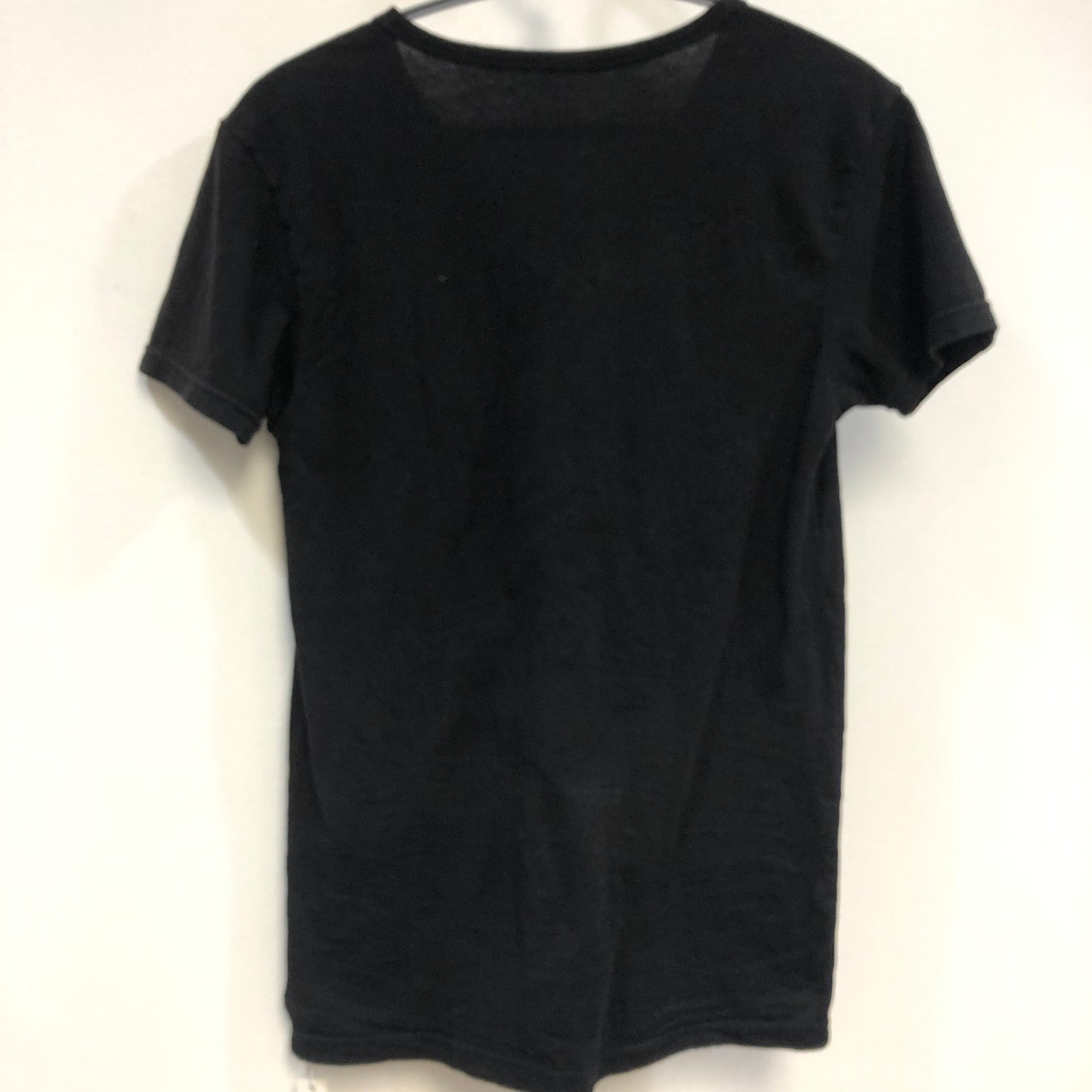 Emporio Armani Black V-Neck Logo T-Shirt Size S