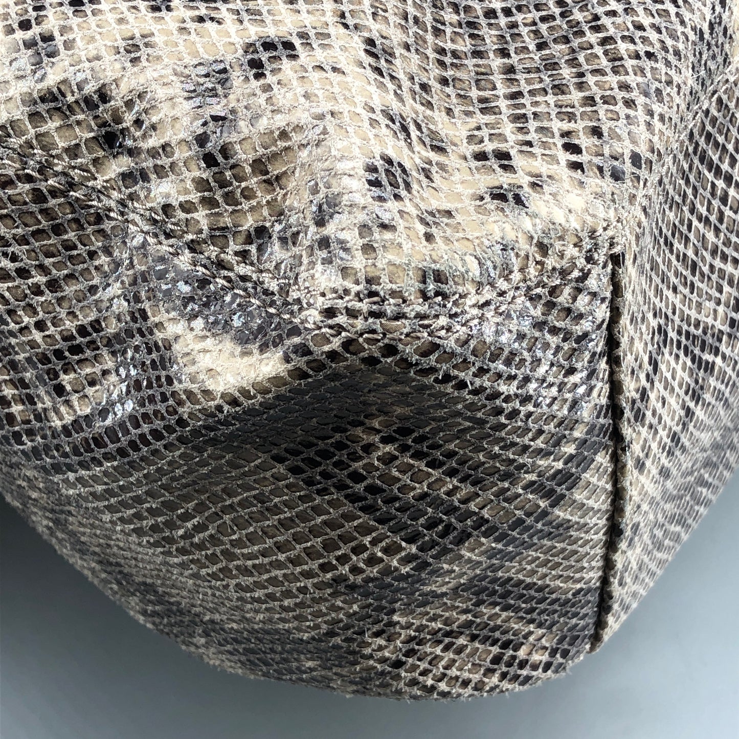 Michael Kors Snake Print Large Hobo Bag