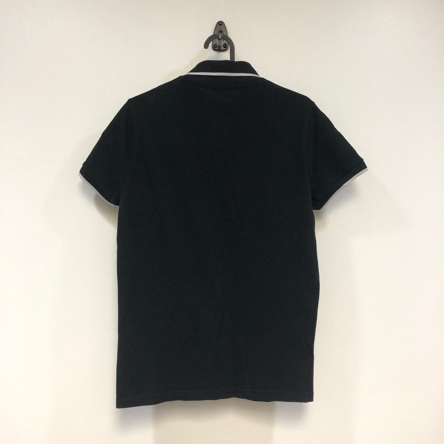Kenzo Black Tiger Embroidered Polo Shirt Size XS