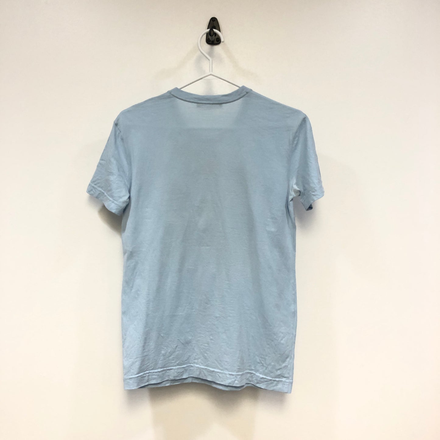 Dolce & Gabbana Mist Blue Character‑Print Short‑Sleeve T‑Shirt Size 36