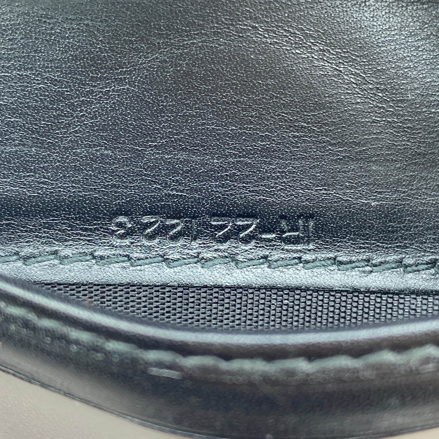 Ferragamo Black Embossed Gancini Short Wallet with Keyring