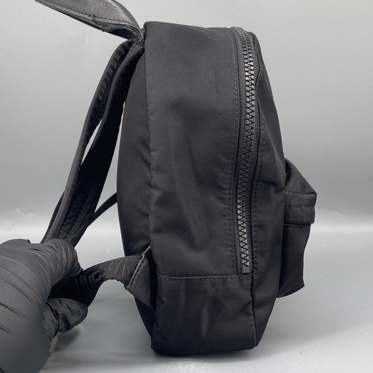 Versace Medusa Logo Mini Backpack Black Nylon