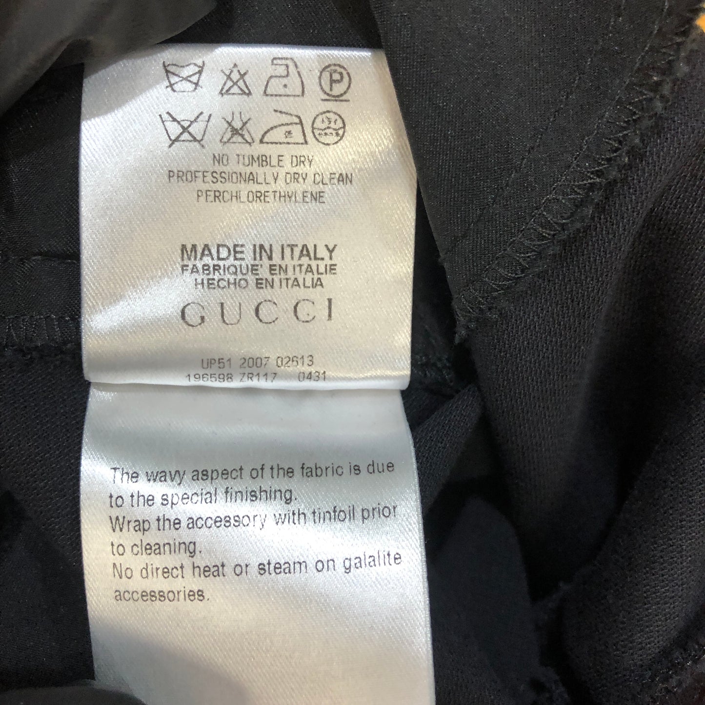 Gucci Black Casual Chino Pants Size 38