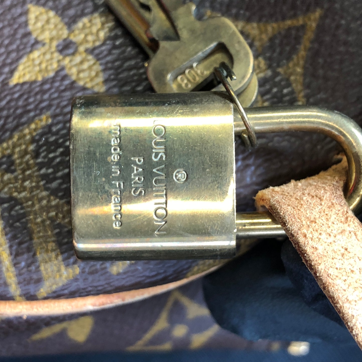 Louis Vuitton Speedy 30 Monogram Canvas Brown Bag