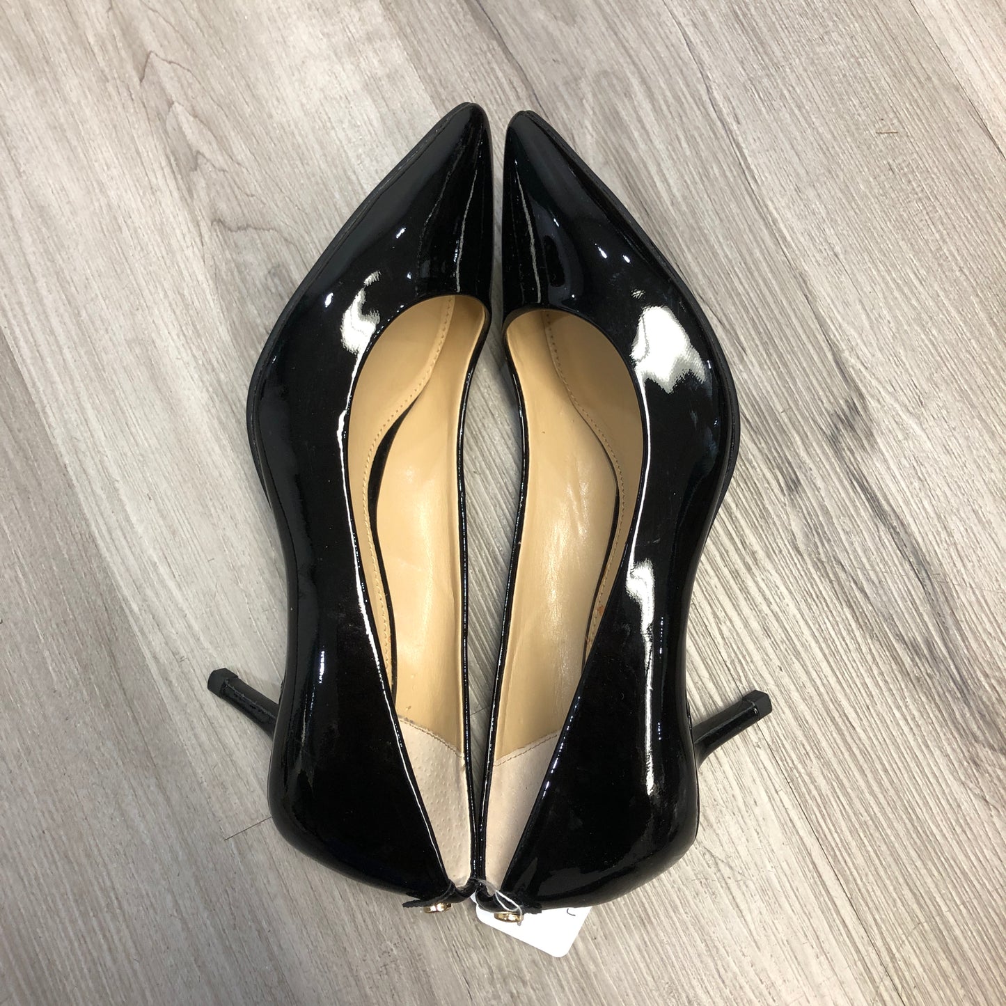Michael Kors Patent Leather Pointed Toe Pumps 5.5M Black