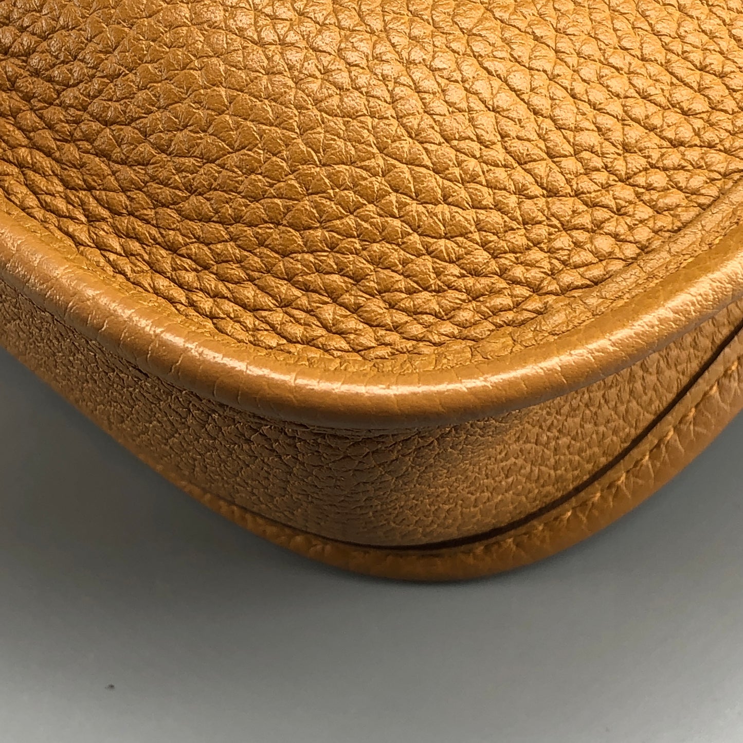Hermes 2021 Mini Evelyne TPM Crossbody Bag Gold