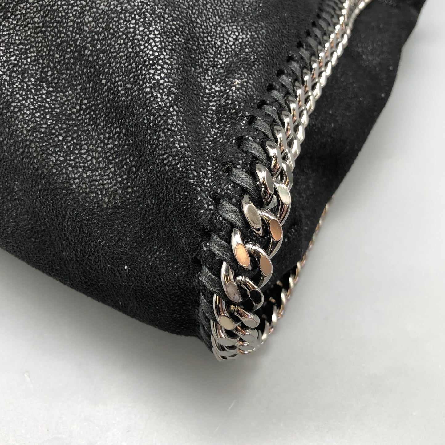 Stella McCartney Falabella Black Chain Shoulder Bag