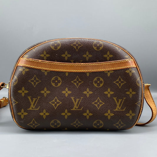 Louis Vuitton Vintage Monogram Brown Oval Crossbody Shoulder Bag