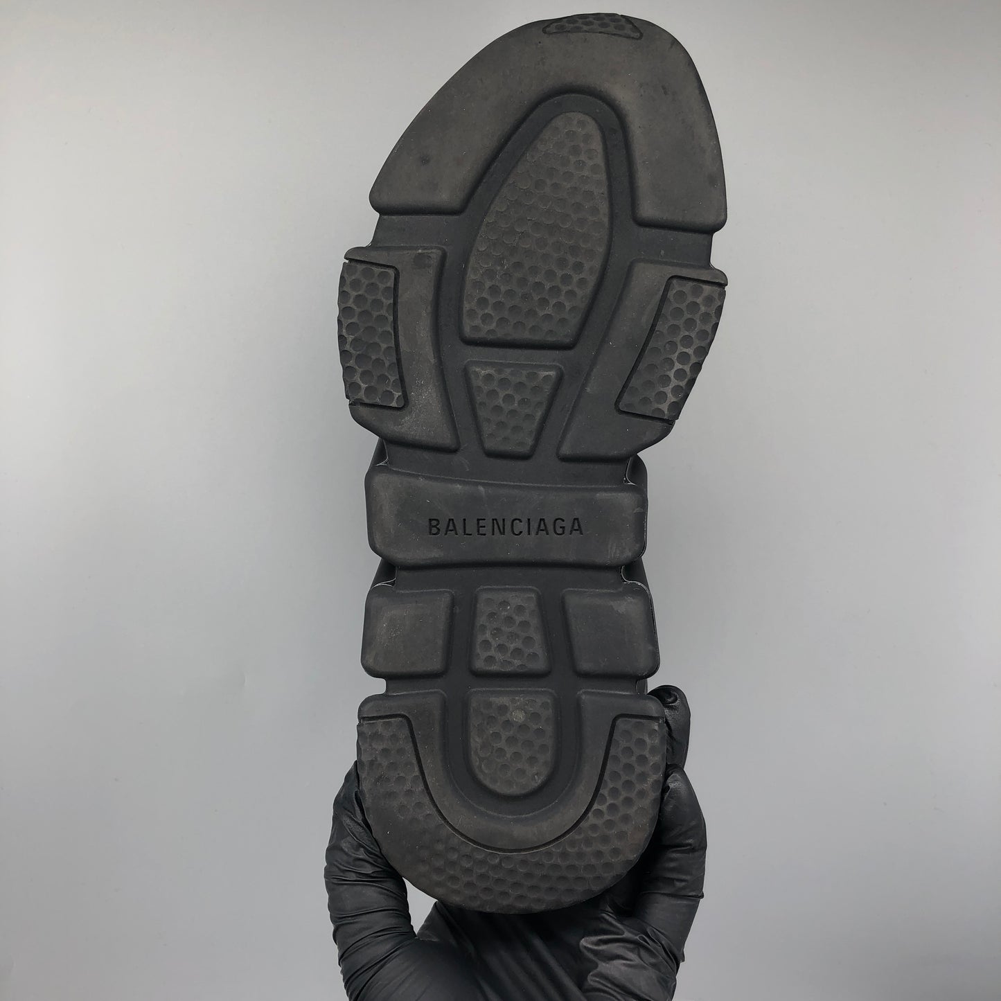 Balenciaga Women's Speed Knit Sock Sneakers Size 37 All Black