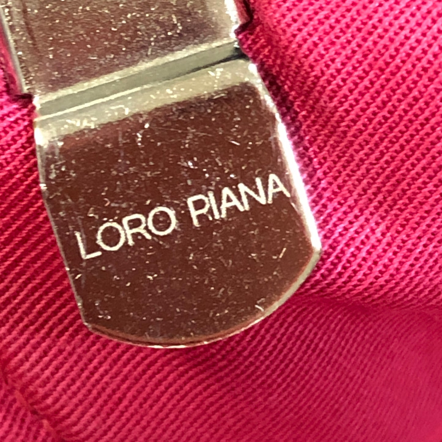 Loro Piana Rose Red Casual Trousers Size 44
