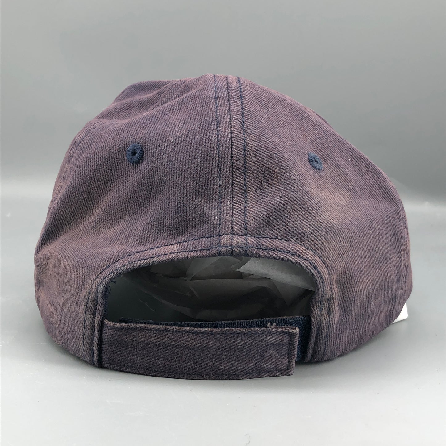 Balenciaga Baseball Cap Size 59cm Purple and Navy