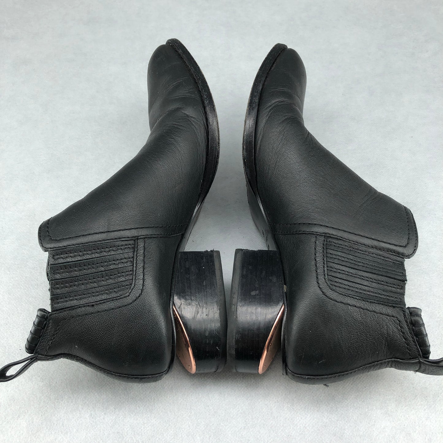Alexander Wang Women's Kori Cutout Heel Ankle Boots 38 Black