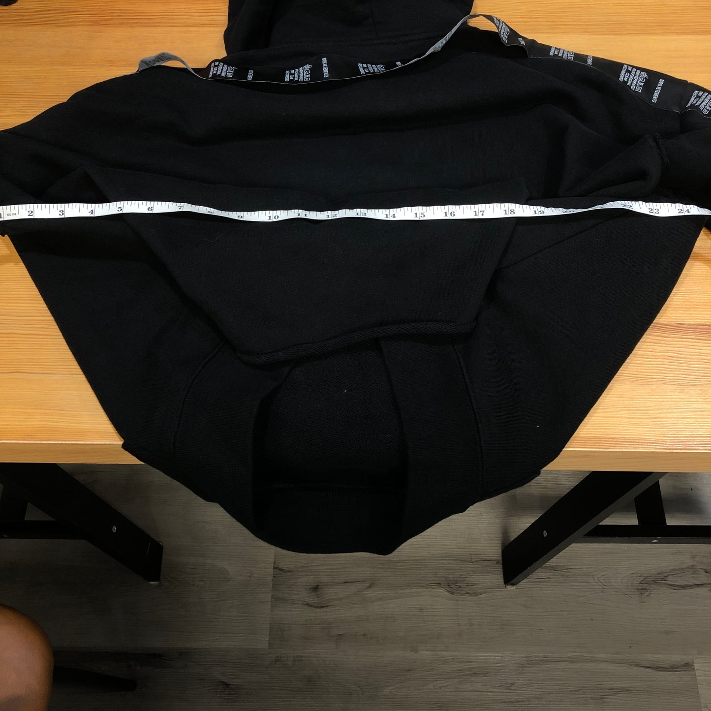Vetements Black Logo Tape Hoodie & Track Pants Set