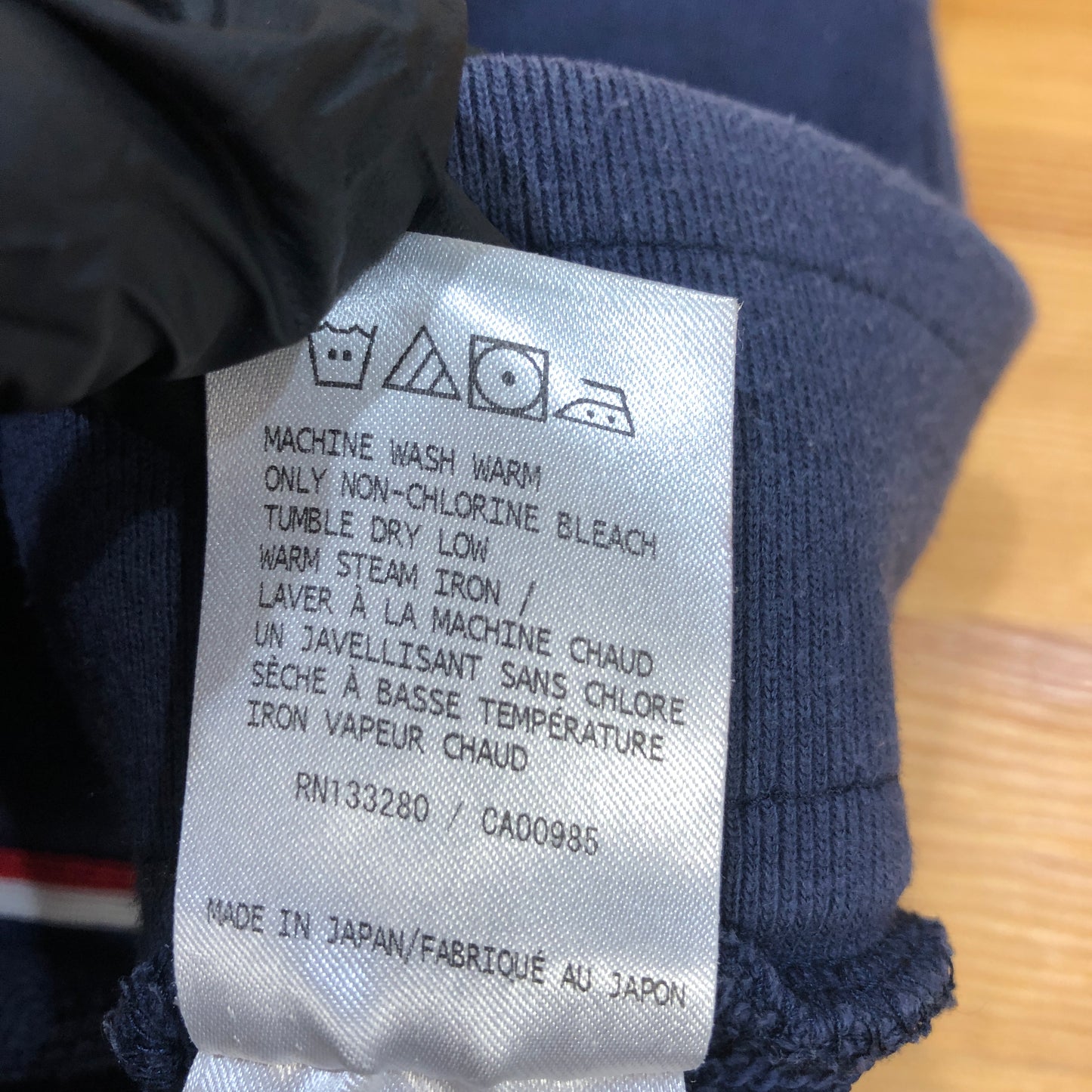 Thom Browne 4-Bar Classic Sweatpants Size 0 Navy Blue