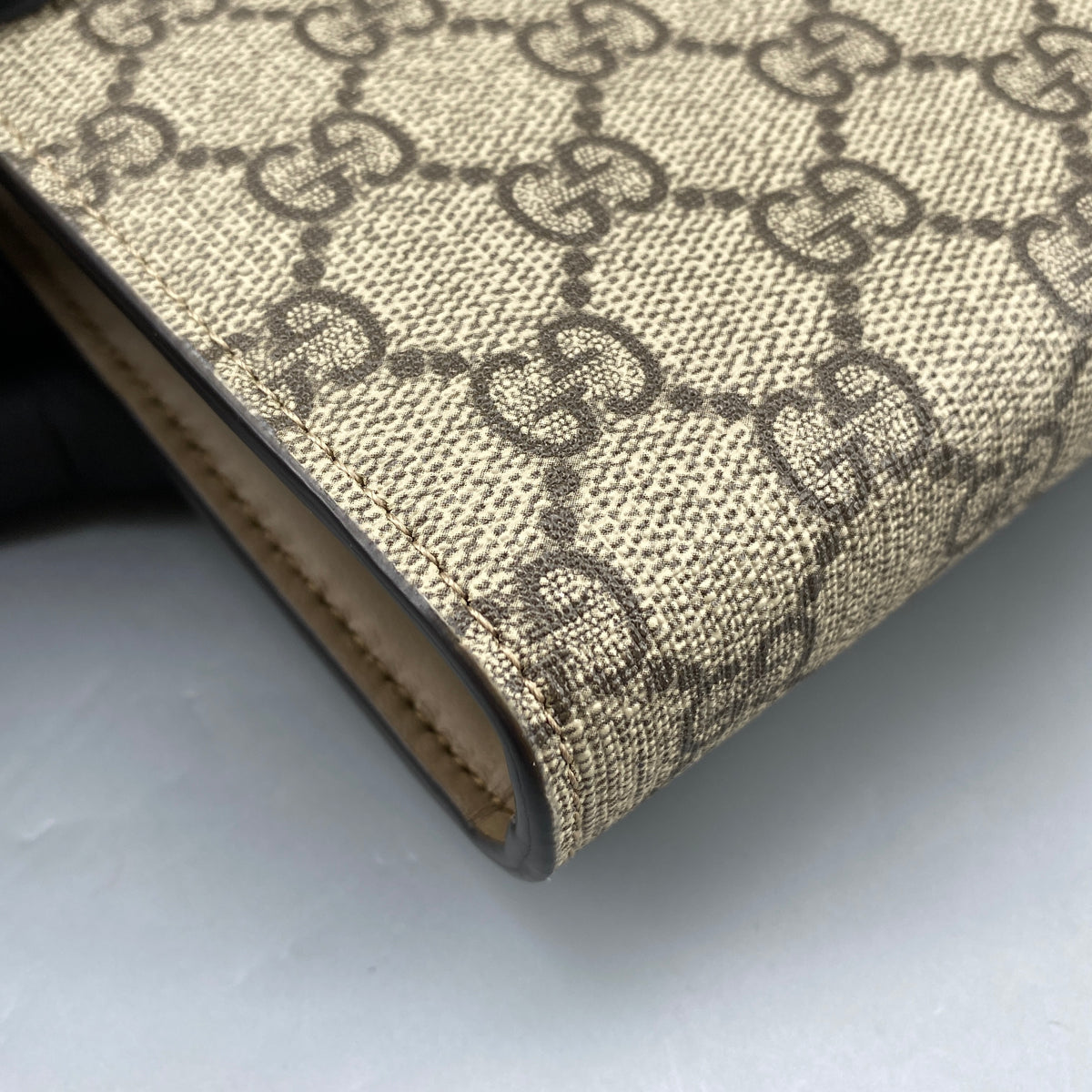 Gucci Beige GG Supreme Dionysus Chain Crossbody Bag