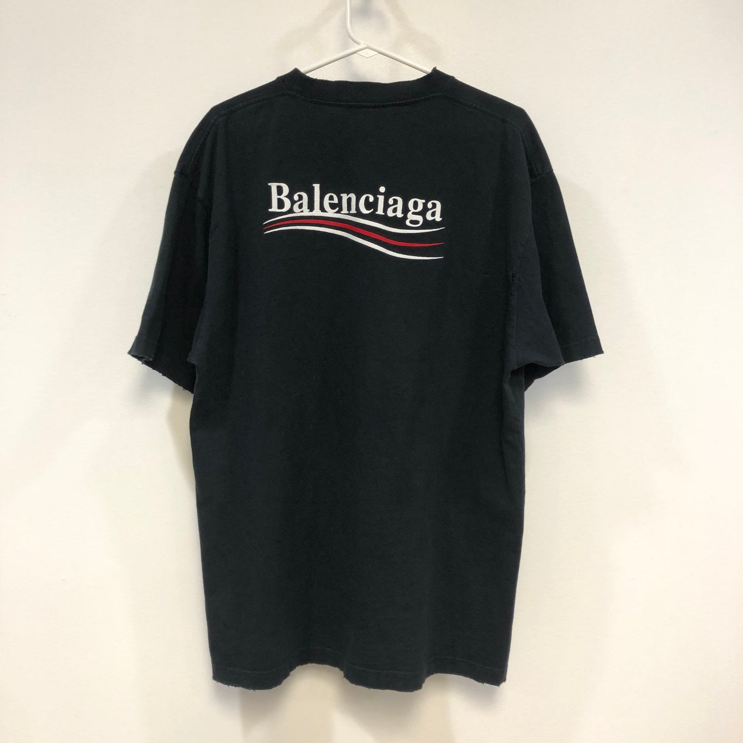 Balenciaga Logo T-Shirt Size XS Black