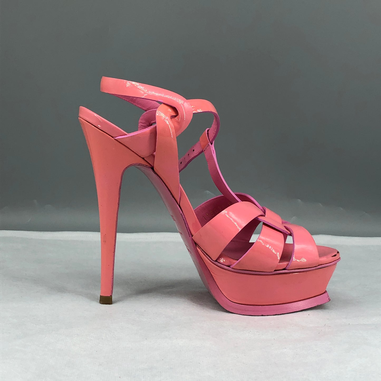 Saint Laurent Women's Platform Heels Size 35.5 Pink