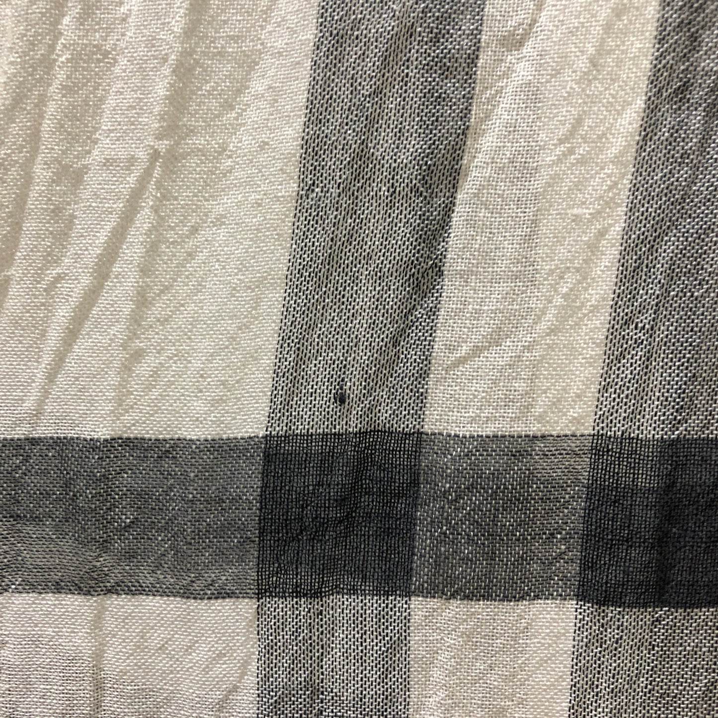 Burberry Classic Vintage Check Wool Cashmere Large Scarf  Beige/Black/Red