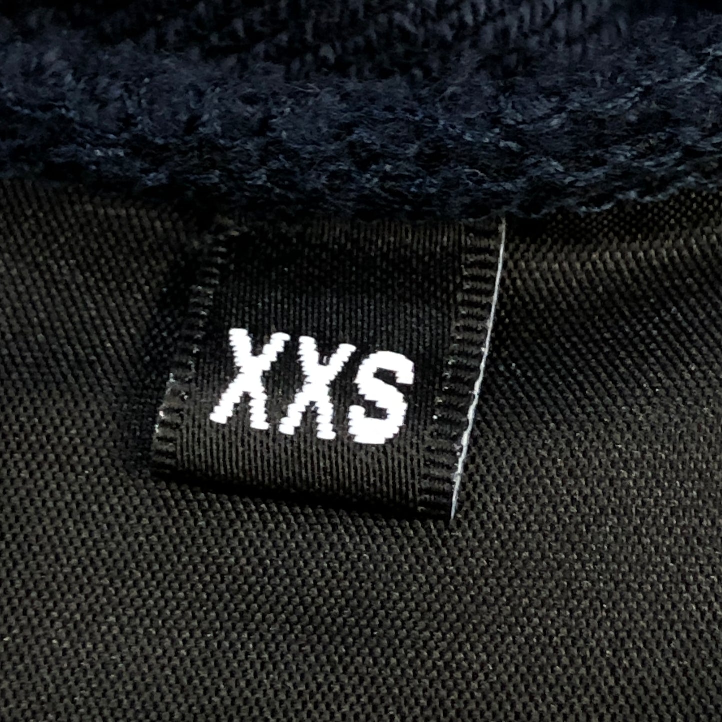 Balmain Navy Blue Logo Print Crew Neck Sweatshirt Size XXS