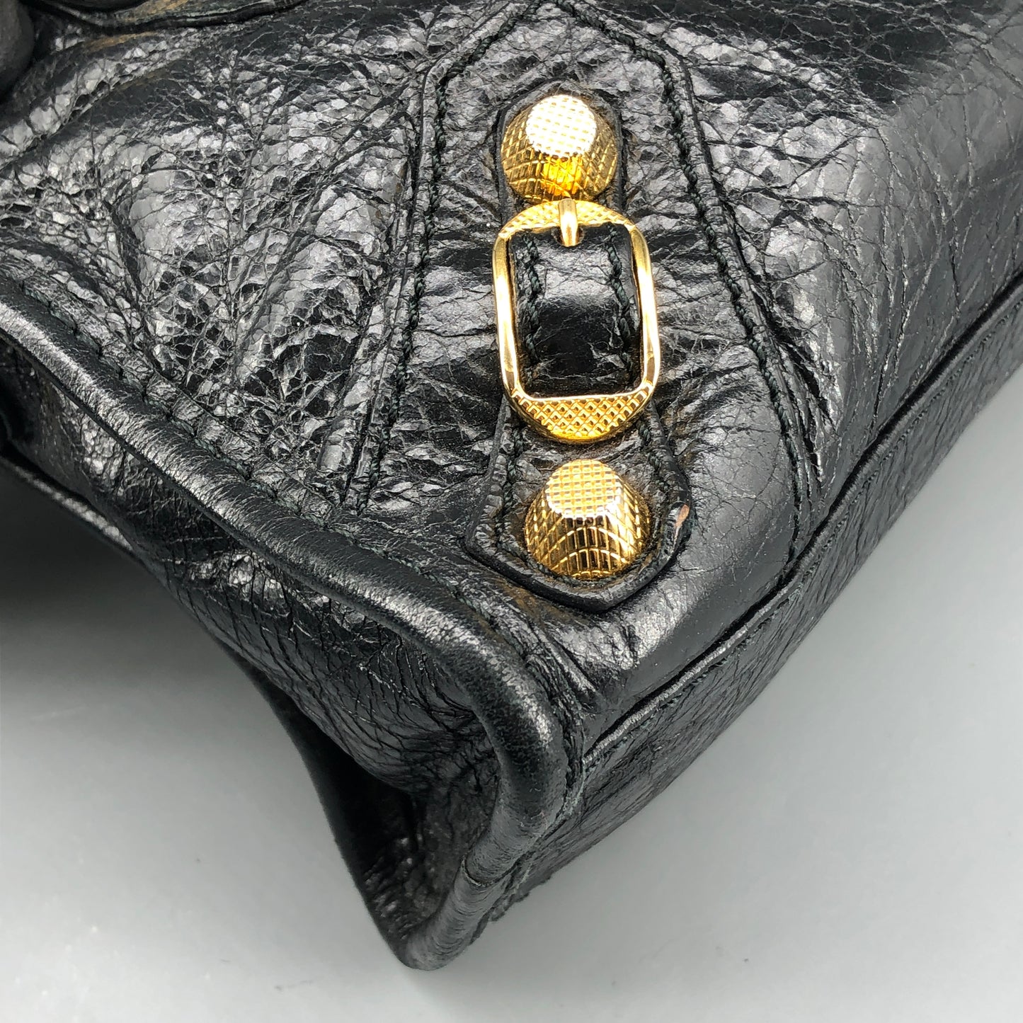 Balenciaga Black  Mini City Handbag Shoulder Bag