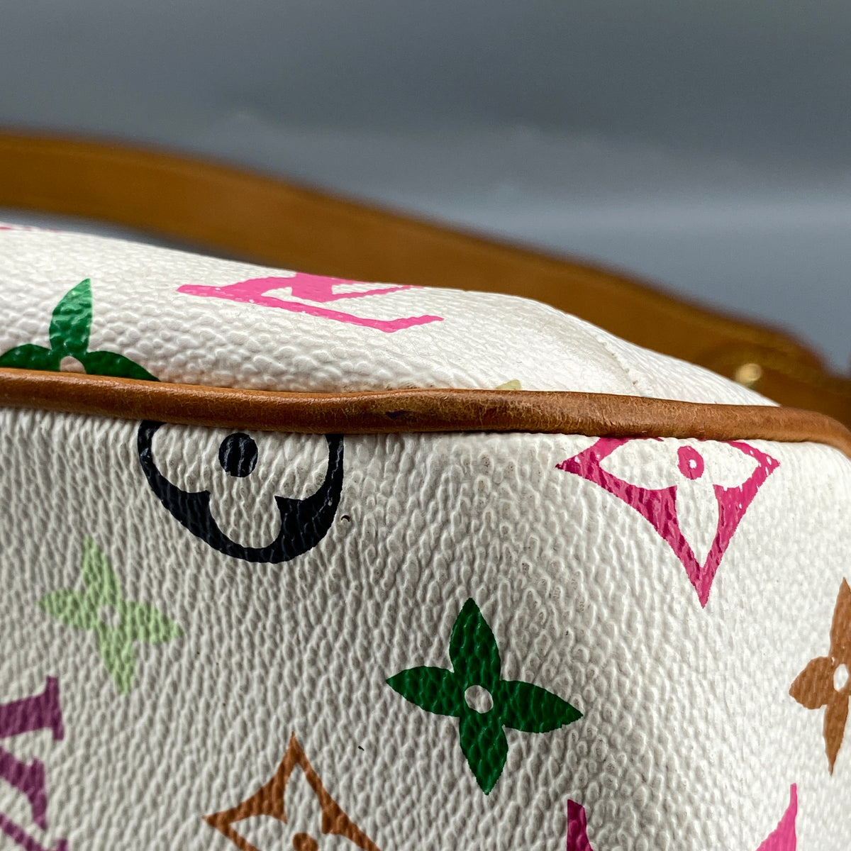 Louis Vuitton Monogram Multicolour Lodge White Shoulder Bag