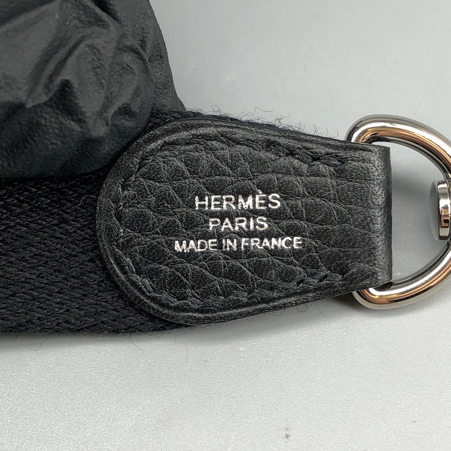 Hermes 2018 Evelyne TPM Black Crossbody Bag