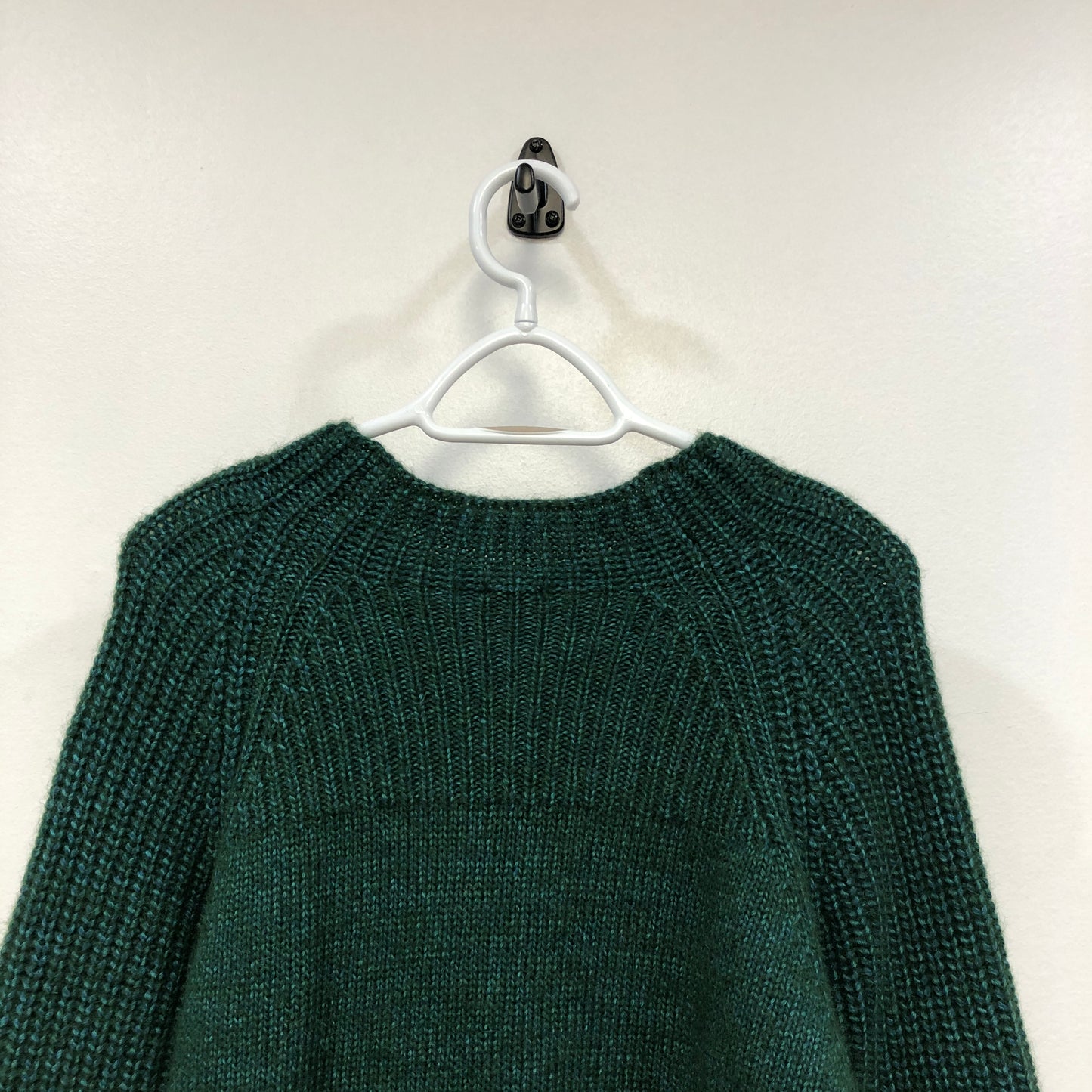 Paul Smith Dark Green Crew Neck Knit Sweater Size S