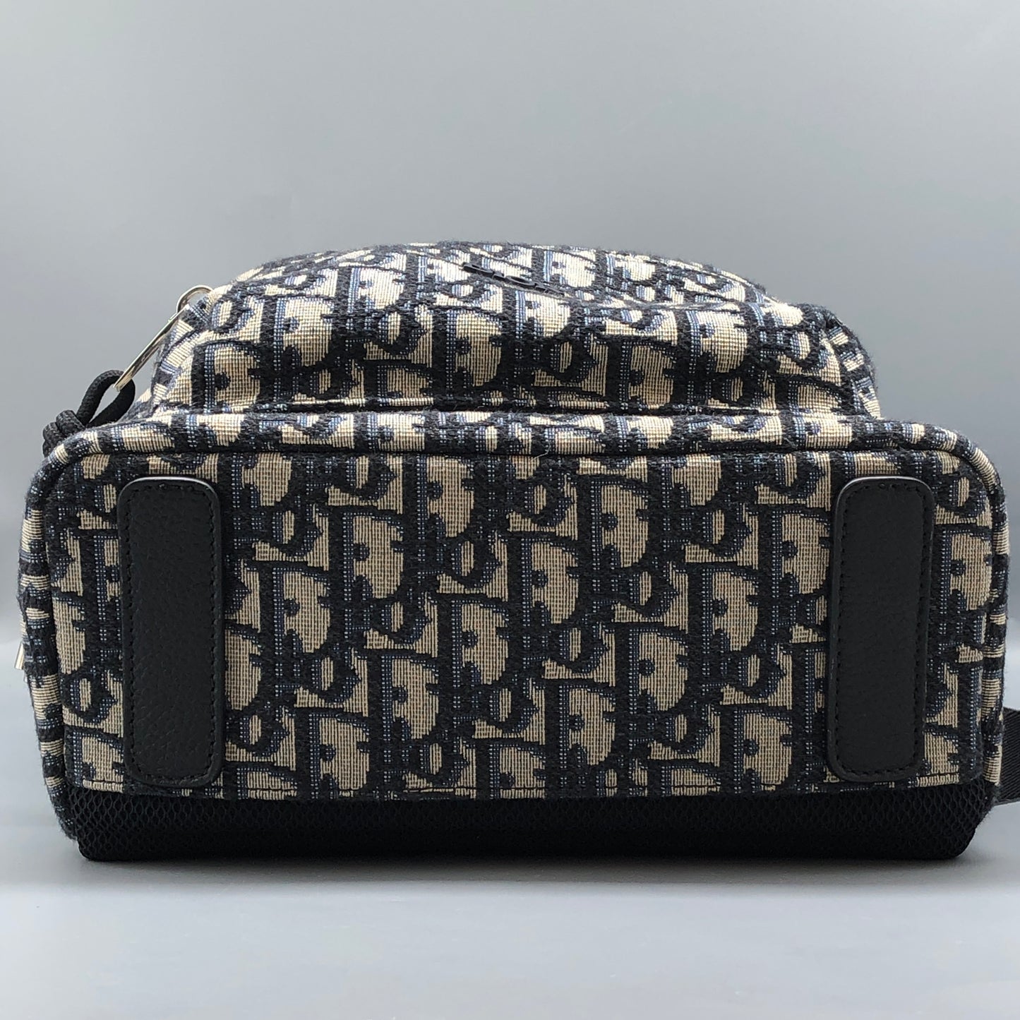 Christian Dior Oblique Galaxy Canvas Backpack Grey/Navy/Black