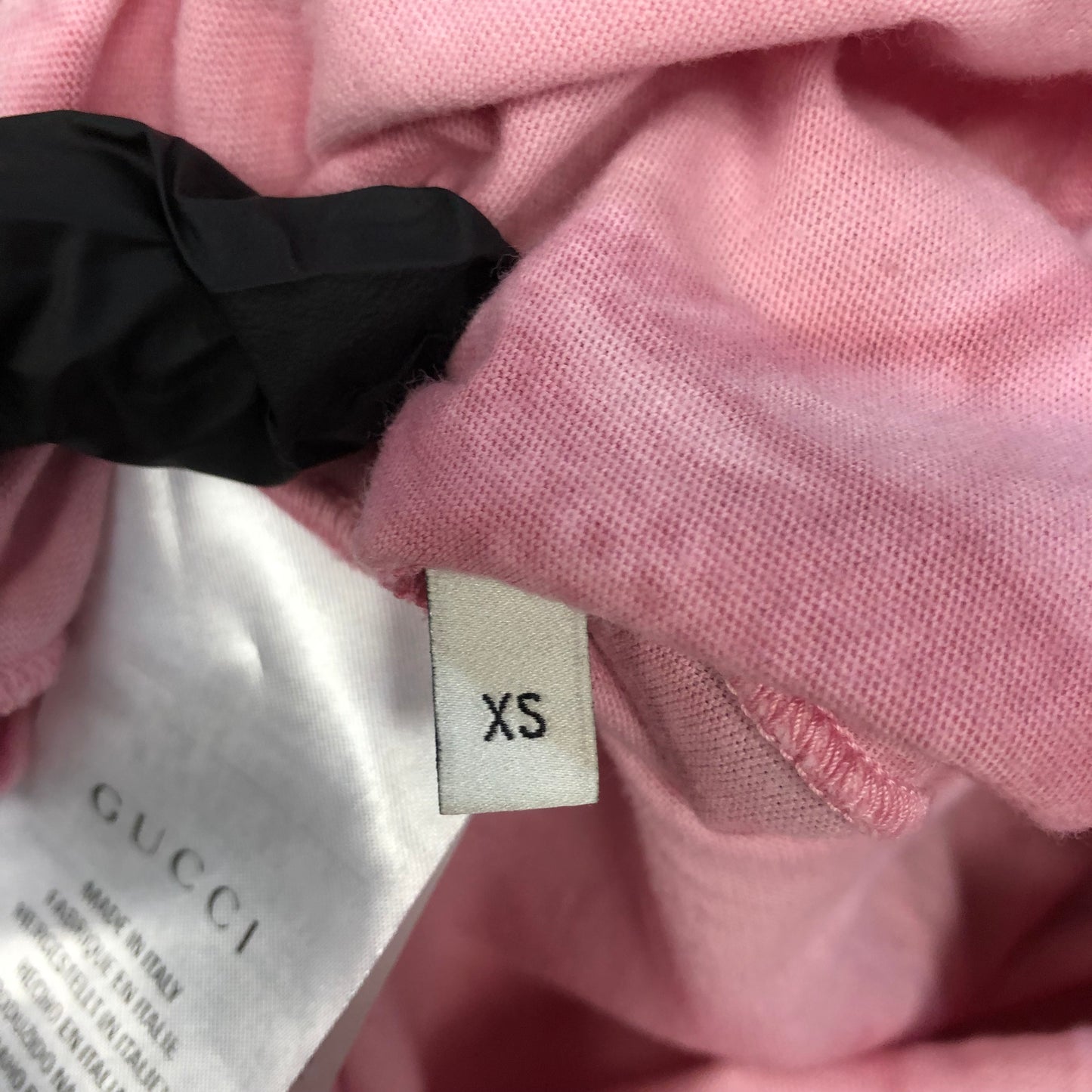 Gucci Pink Tie-Dye Koi Fish Logo T-Shirt Size XS