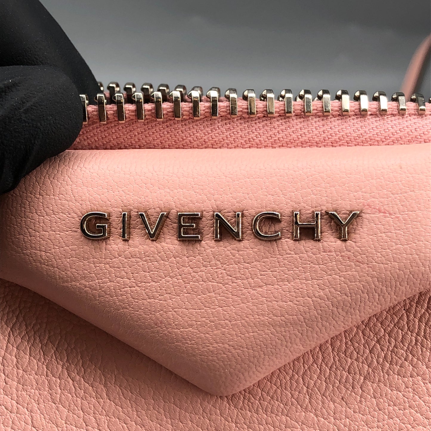 Givenchy Mini Antigona Leather Crossbody Bag Blush Pink