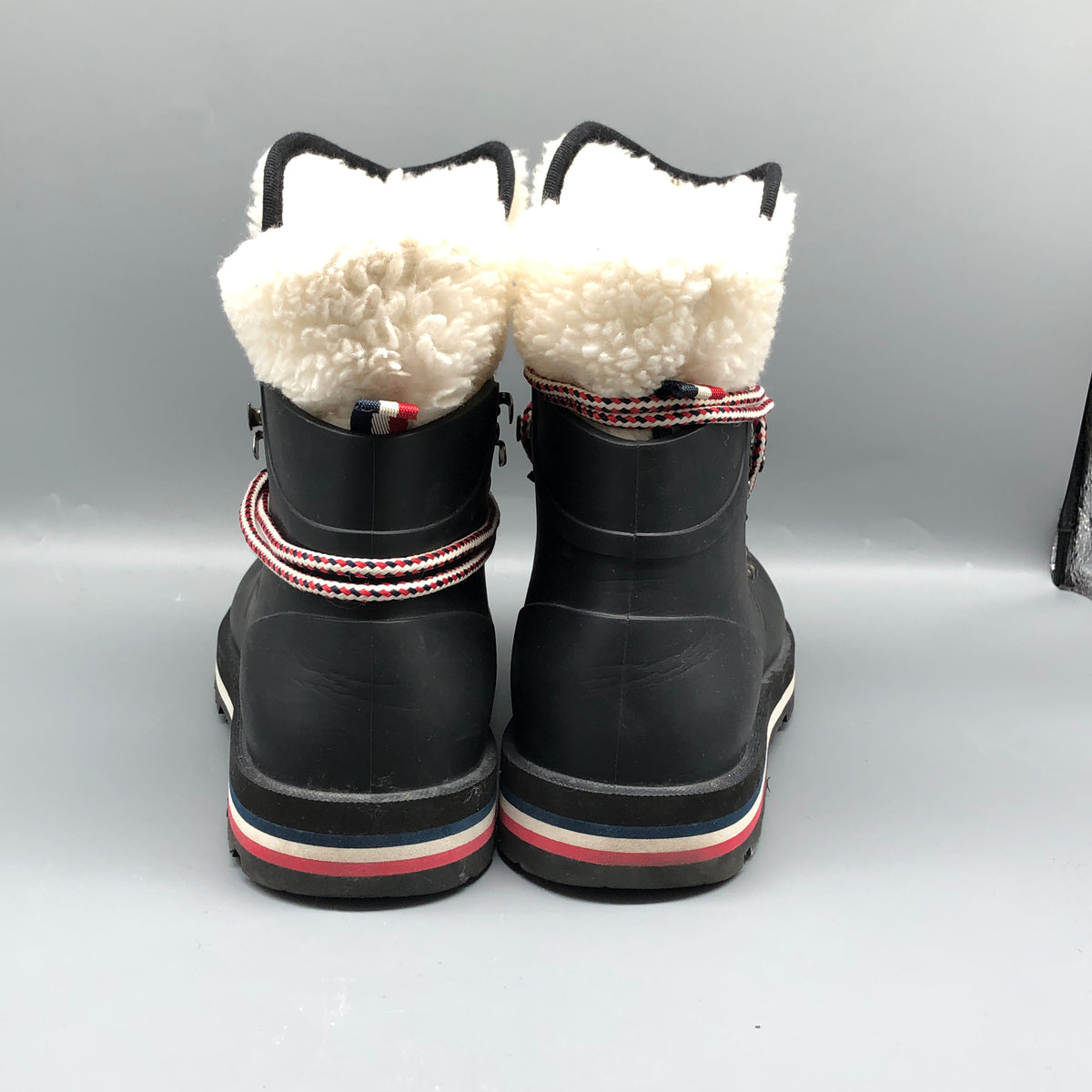 Moncler Women Shearling Lined Winter Boots Size 36