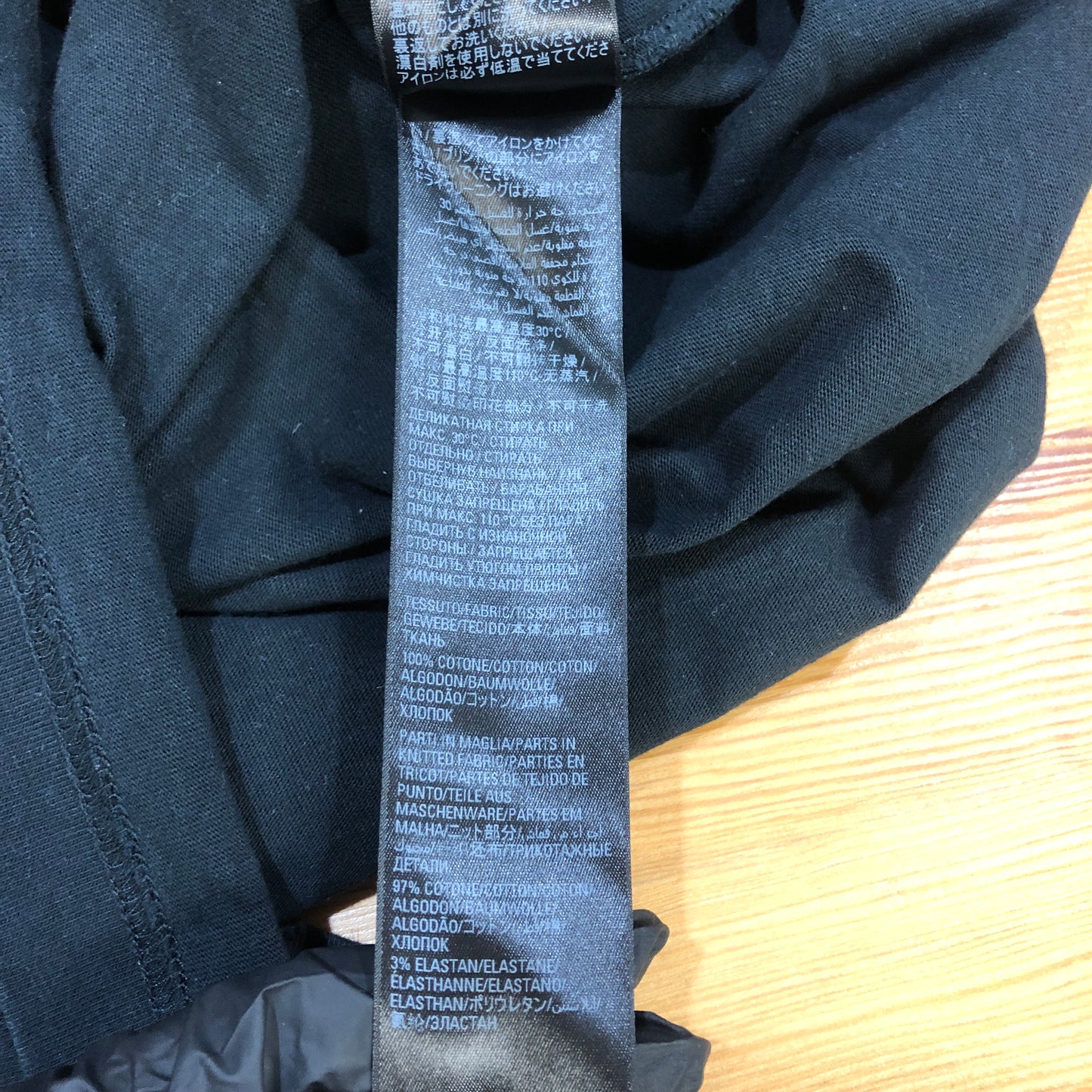 Balenciaga Heavy Metal Logo Distressed T-Shirt L Black