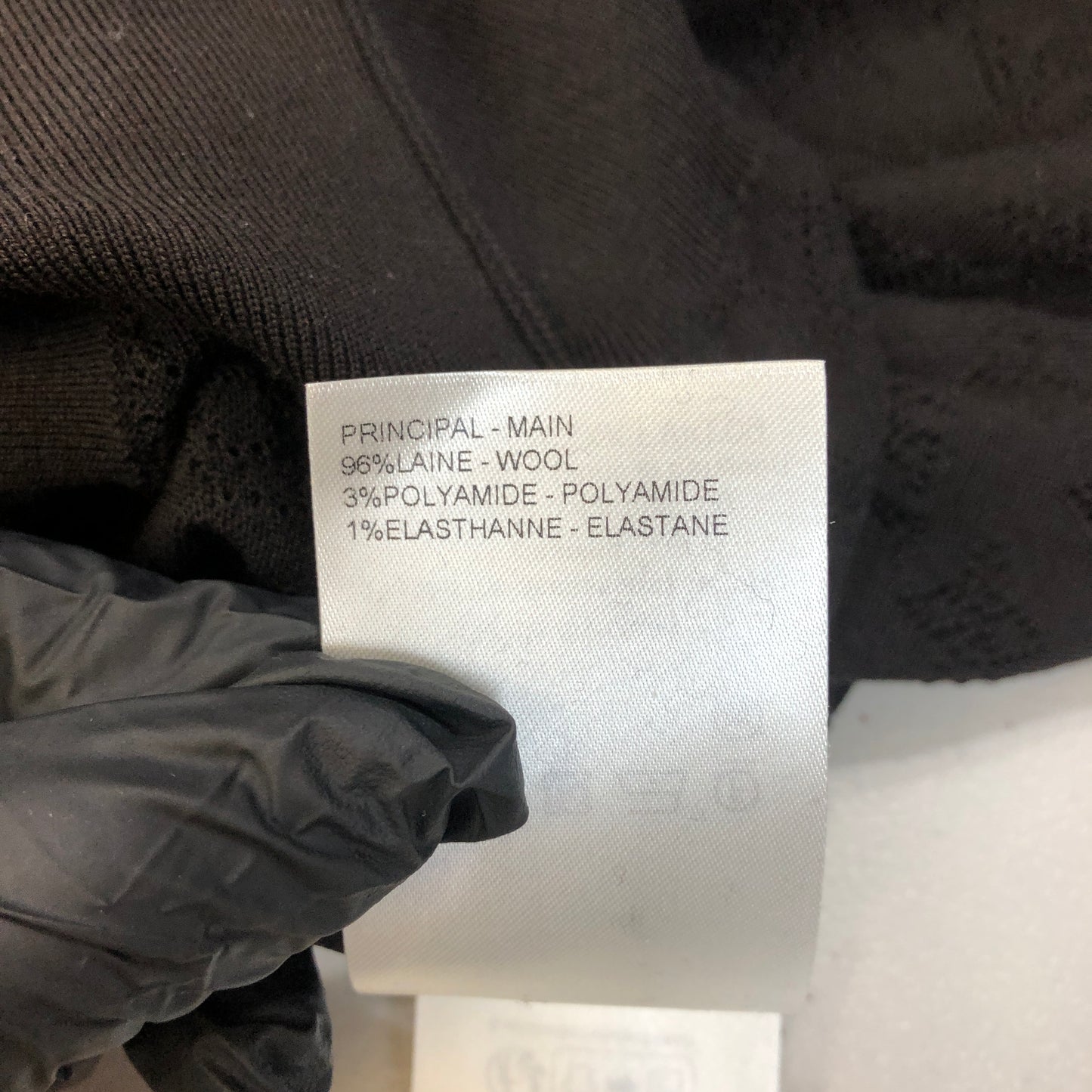 Louis Vuitton Monogram Knit Cardigan Size XS Black