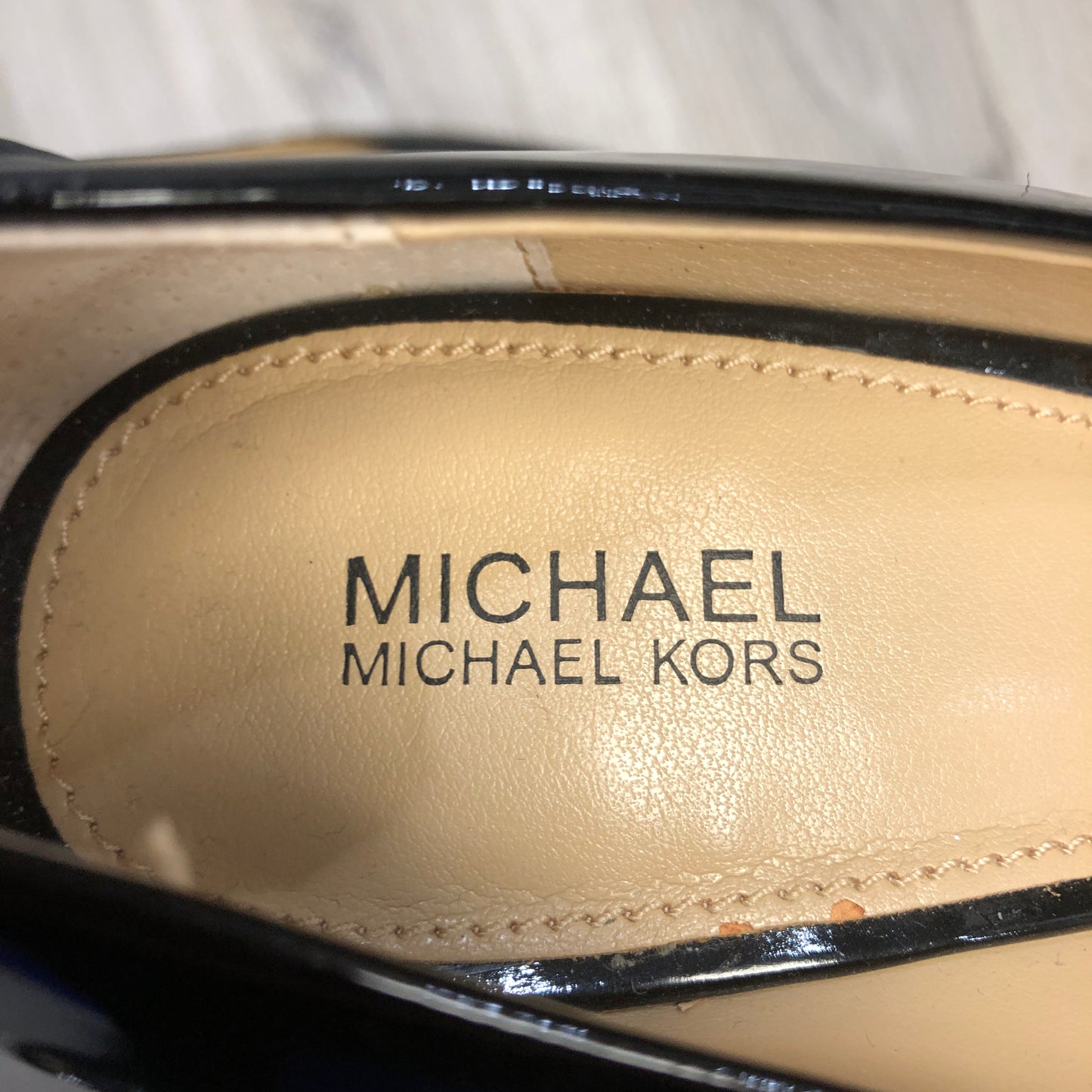 Michael Kors Patent Leather Pointed Toe Pumps 5.5M Black